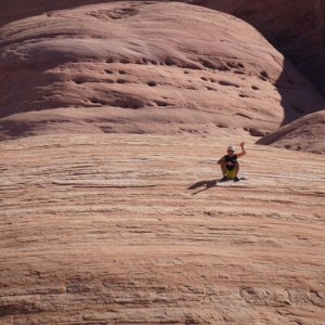 At the top for photos