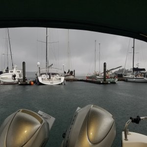 Spring trip to the San Juans. Had to hole up at Deer Harbor, on Orcas Island due to weather.