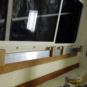 Glued bracket onto wall, 5200 and hot glue