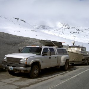 Top of the Pass going into Skagway, Alaska