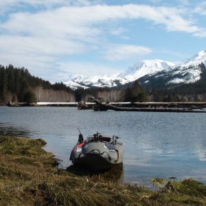 Steel Head River at the head of Lisianski Inlet