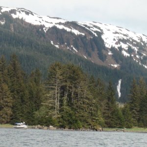 Waterfall Bay anchorage, Chichagof wilderness