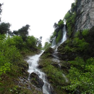 Red Bluff Bay.  Looking up at this from the Mokai was a wonderful experience