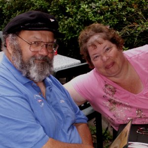 Jim and Laurie at Langley 6-14-09