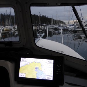 On my way out of Cap Sante Friday evening