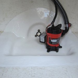 bilge pump lightened