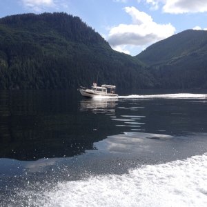 Smooth run to Kwatzi Bay beautiful day