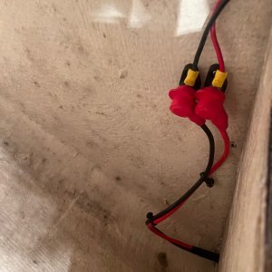 Studs Installed to Allow For 2 Sizes of Wire