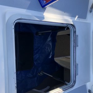 Cleaning all surfaces with denatured alcohol.