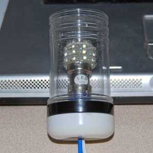HOMEMADE COCKPIT BIMINI LIGHT