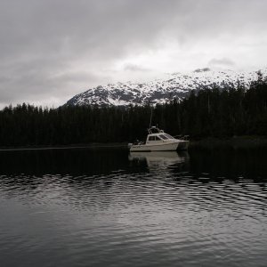 Secluded camping spot
