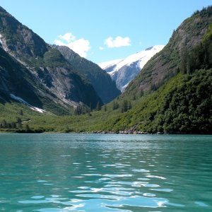 First of three U shaped glacial valleys