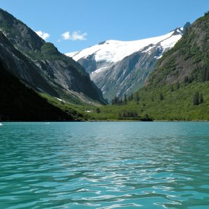 Second of three U shaped glacial valleys