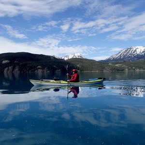 Kayaking Atlin Lake