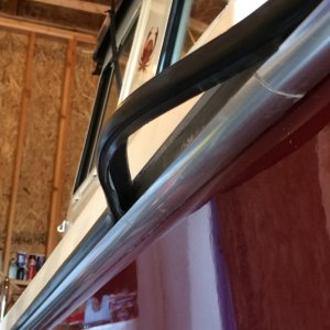 Popped Out Rub Rail
