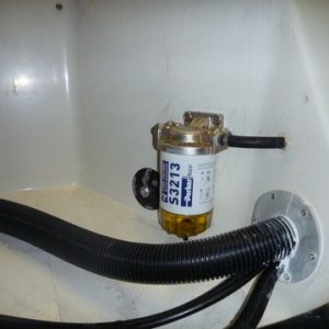 New filter installed and it does have the new green oring separating the see thru bowl from the filter module.