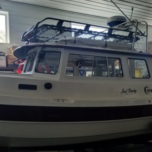 Adding storage rack & lights