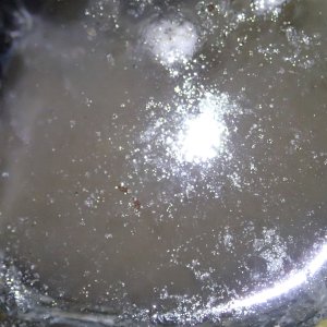 Small amt of water in housing