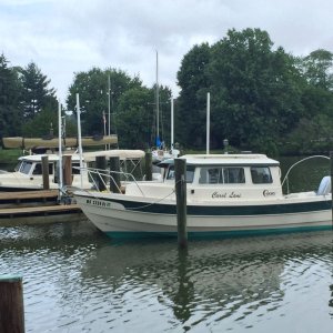 Mini CBGT on Leeds Creek with Bob and Carol Larsen's "Carol Lani" CD-22