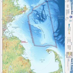 Map of Stellwagon Bank