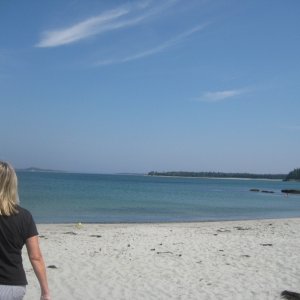 Taylor Head beach in Nova Scotia