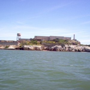 (Cygnet) Alcatraz Island view from a C-Dory tour