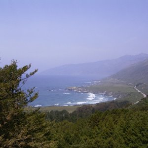 The Central California coastline- beautifull but rugged.