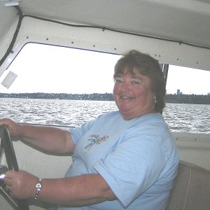 (Pat Anderson) - Patty at the Helm