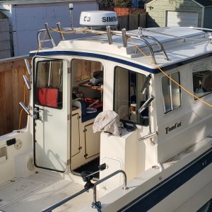 Simrad Halo 20+ paired with Lowrance HDS 12