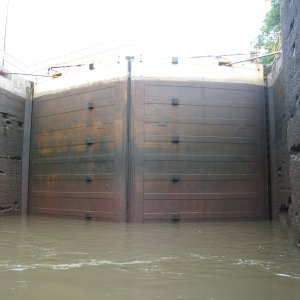 Lock door are imposing at first