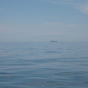 They only other boat we saw on Lake Ontario