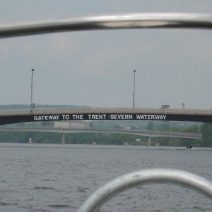 From Kingston it was up the Bay of Quinte to Trenton to start up the Trent Severn