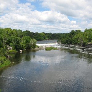 The falls and canyon at Cambelford
