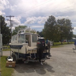 Ready for the Indian River and Lake Michigan to Chicago