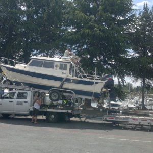 Chack Chack Arrives back in Portland with Sharp Yacht Transport