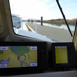 Back at the dock, 45.9 nm on this trip