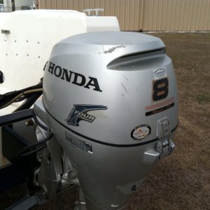 2006 Honda 8HP w/electric start and remote throttle