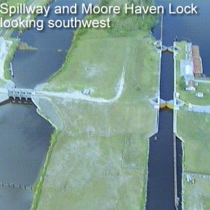 Moore Haven Lock looking southwest
