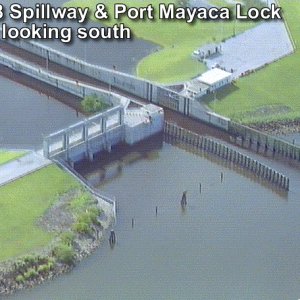 Port Mayac Lock looking South