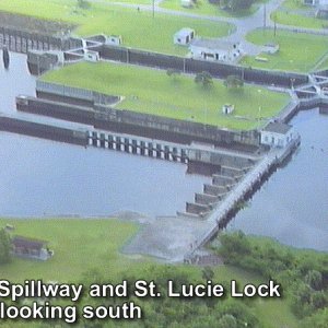 St. Lucie Lock looking South