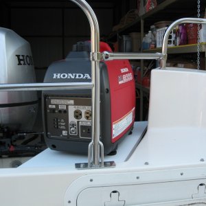3/4" starboard generator platform