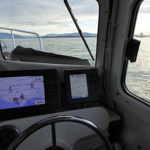 Enjoying a \"slow cruise\" on New Years day 2018, not in any rush