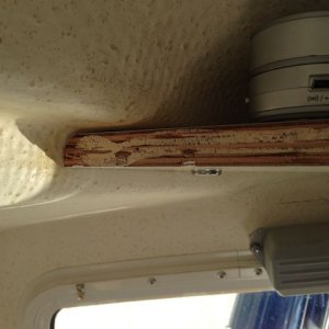 Prep for new shelf install.