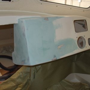 Fill and shape with 3M filler