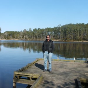 Deckhand taking in the beauty of GCSP (21FEB10)