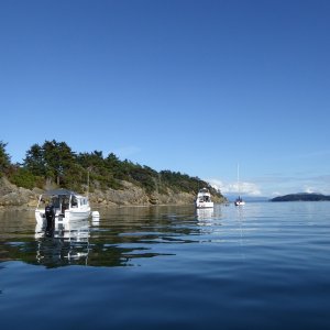 Back at Ewing Cove Saturday evening.