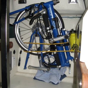 Folding Bike Stored Under Dinette.jpg