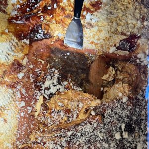 Media 'A little success with heat gun. Help get the really thick stuff but thin sticky amount remains' in album 'Spray in foam before removal'