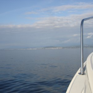15 August Returning to a 
'smooth as glass' B'Ham
Bay after visiting Sucia 
& Matia Islands