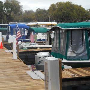Walk the dock and get ideas.